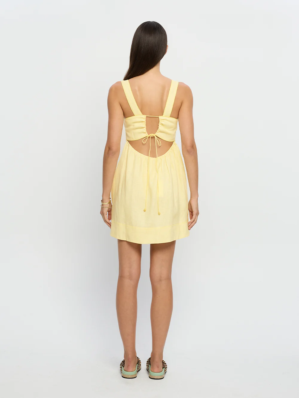 Jenna Strappy Mini Dress - Image 4