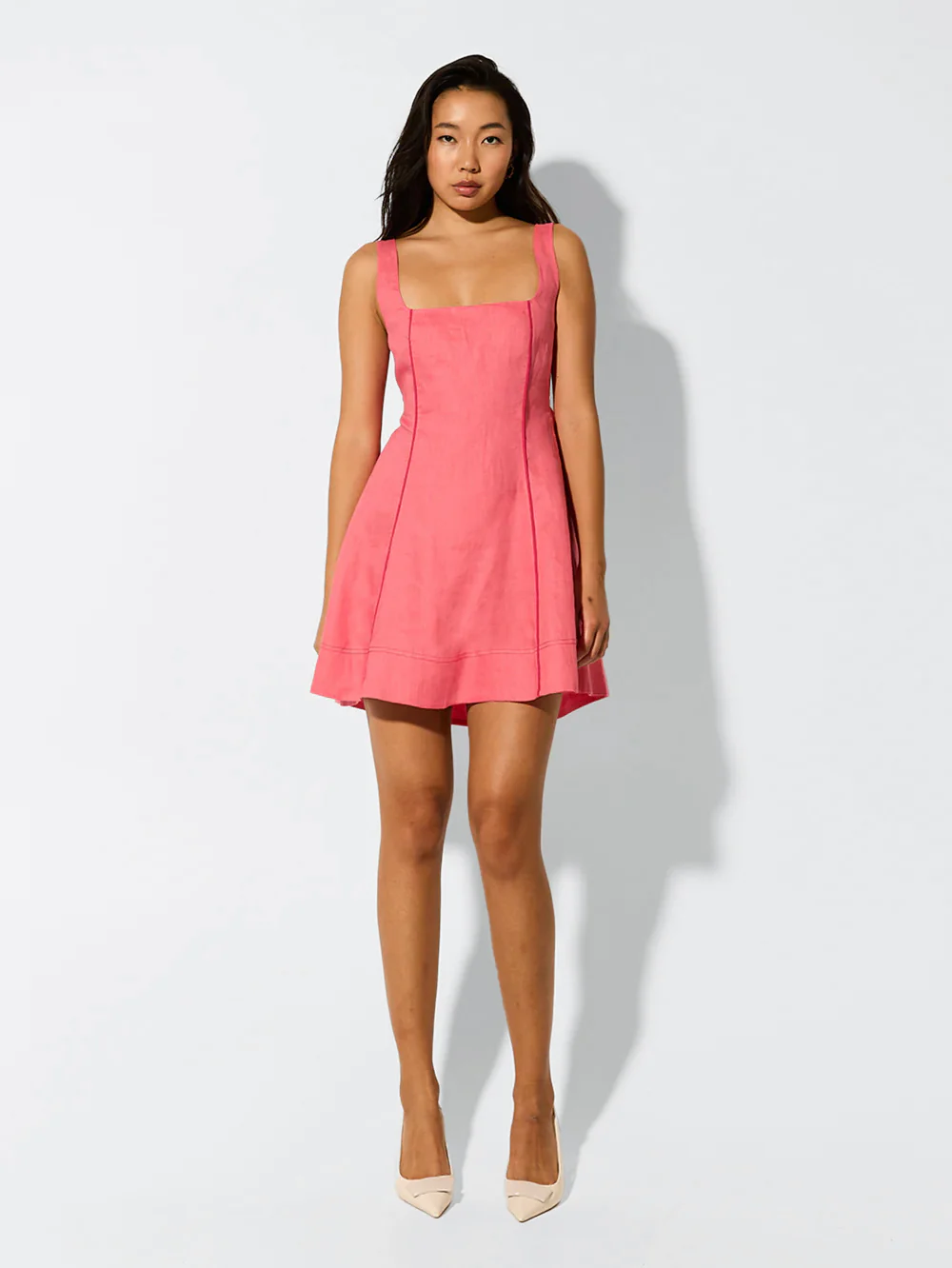 Jenna Strappy Mini Dress - Image 2