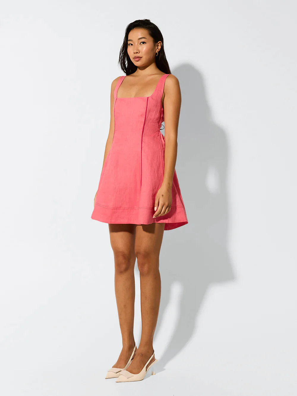 Jenna Strappy Mini Dress - Image 3