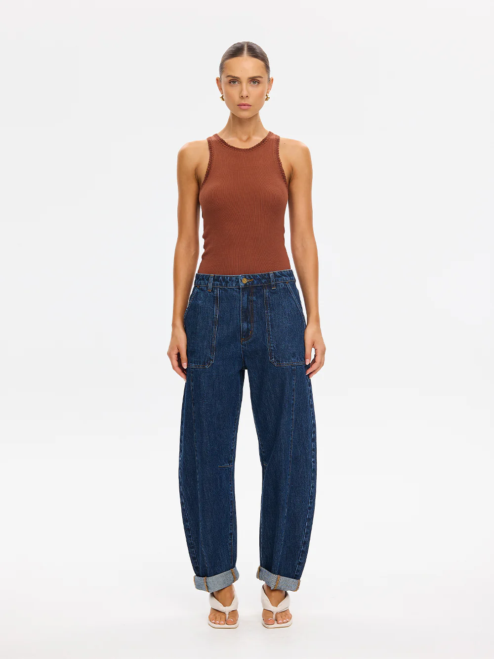 Jessica Barrel Jean