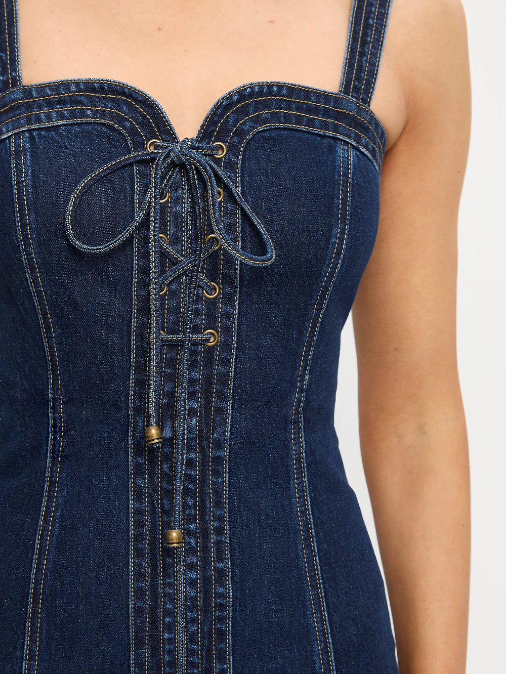 Joelle Denim Dress - Image 7