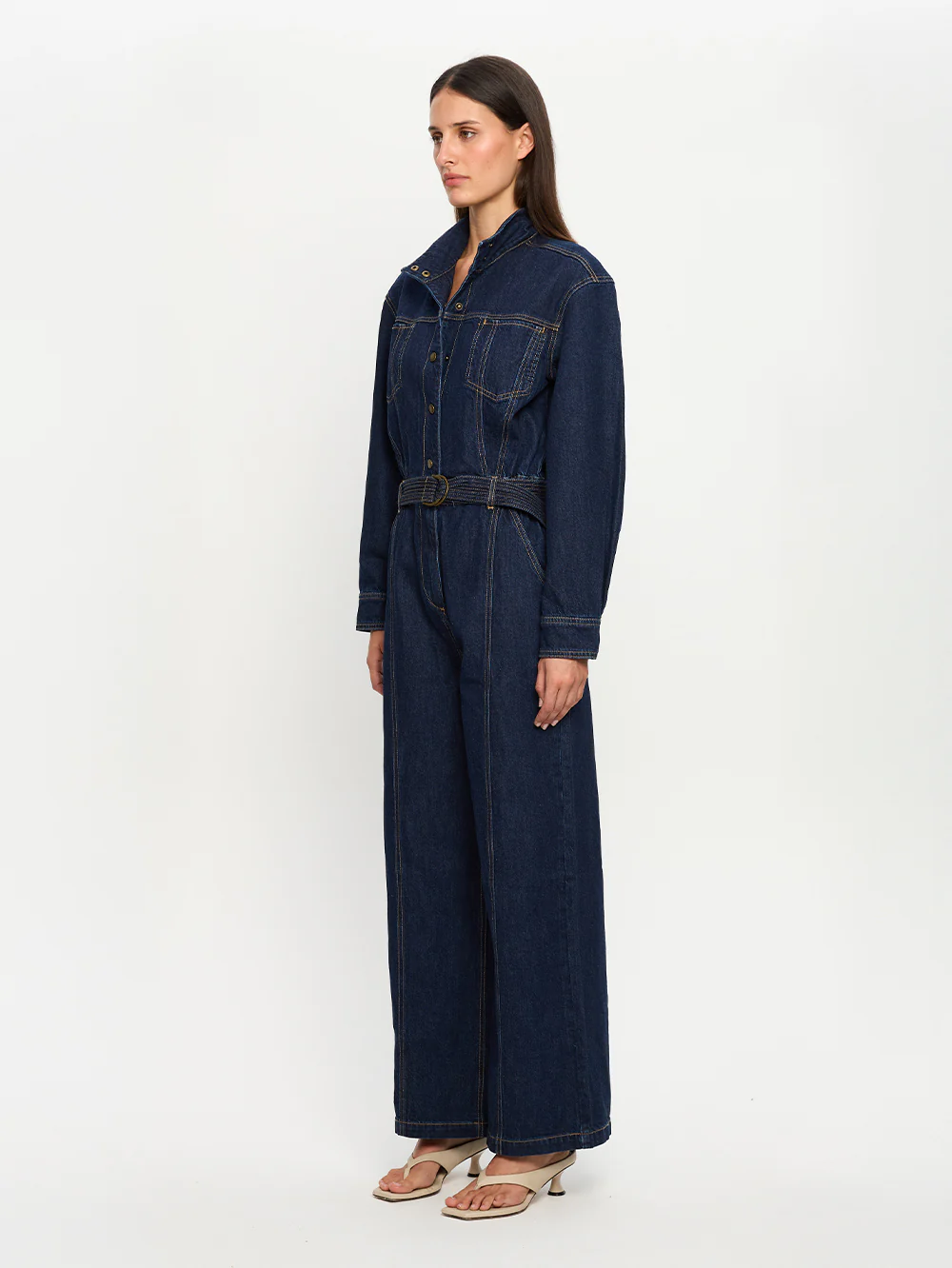 Joelle Denim Jumpsuit - Image 2