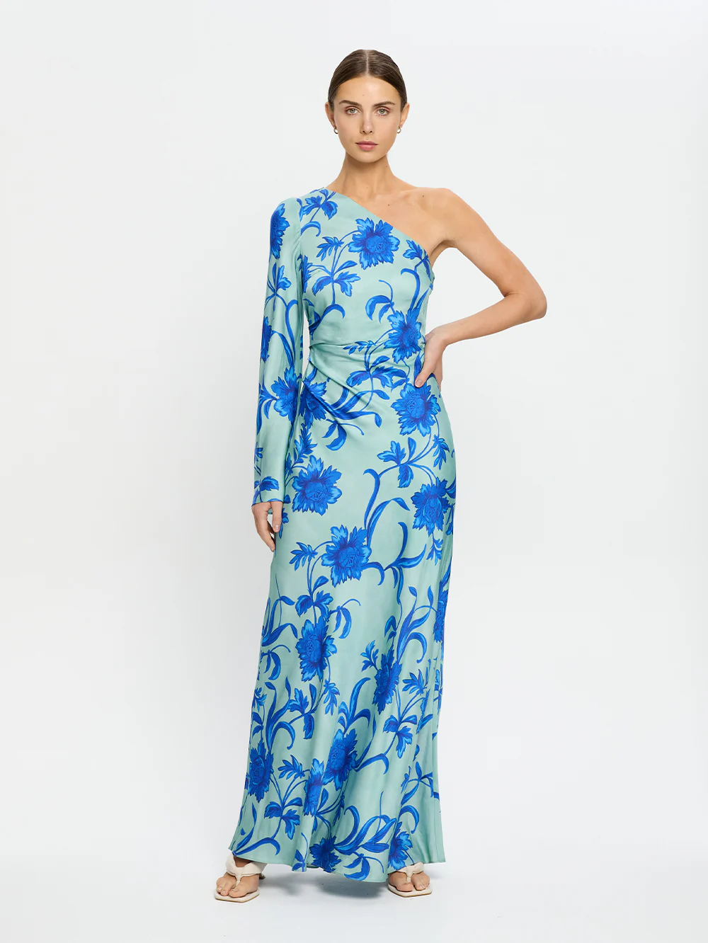 Juniper One Sleeve Maxi Dress - Image 7