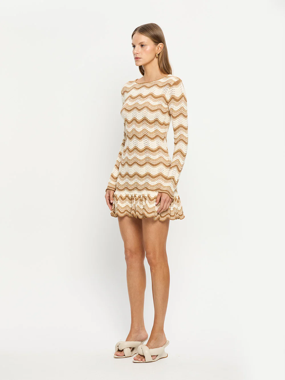 Kassiani Knit Mini Dress - Image 3