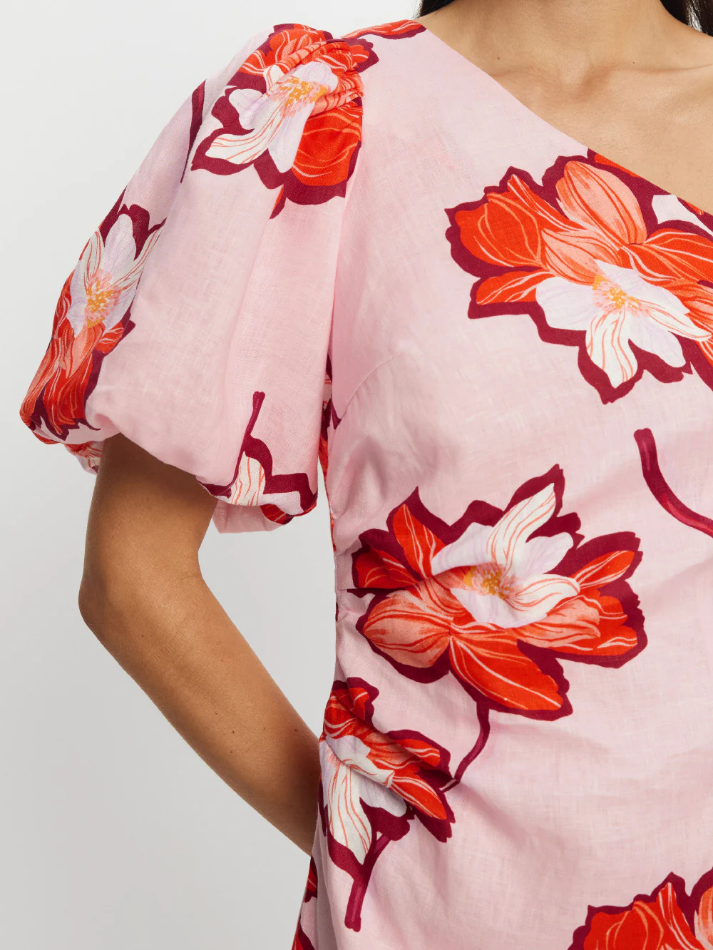 Lani One Shoulder Mini Dress - Image 6