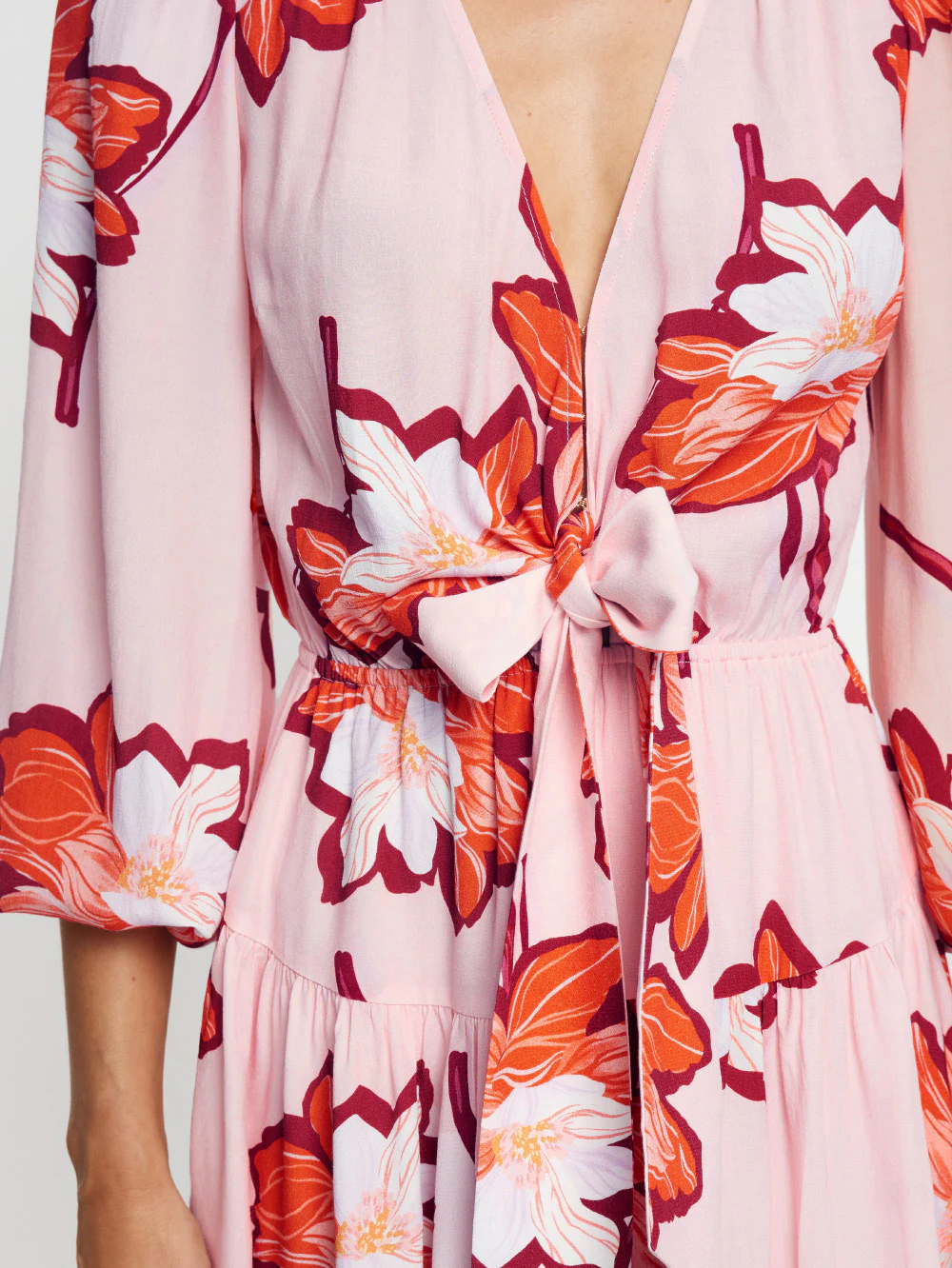 Lani Tie Front Mini Dress - Image 5
