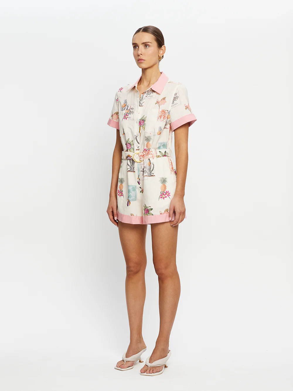 Lyra Linen Playsuit - Image 4