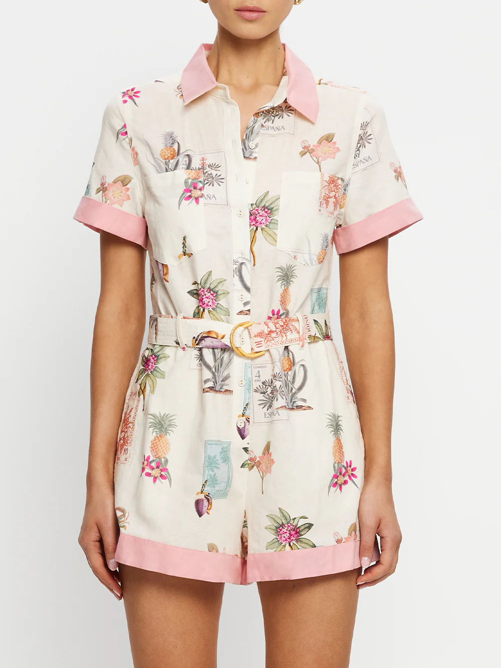 Lyra Linen Playsuit - Image 6