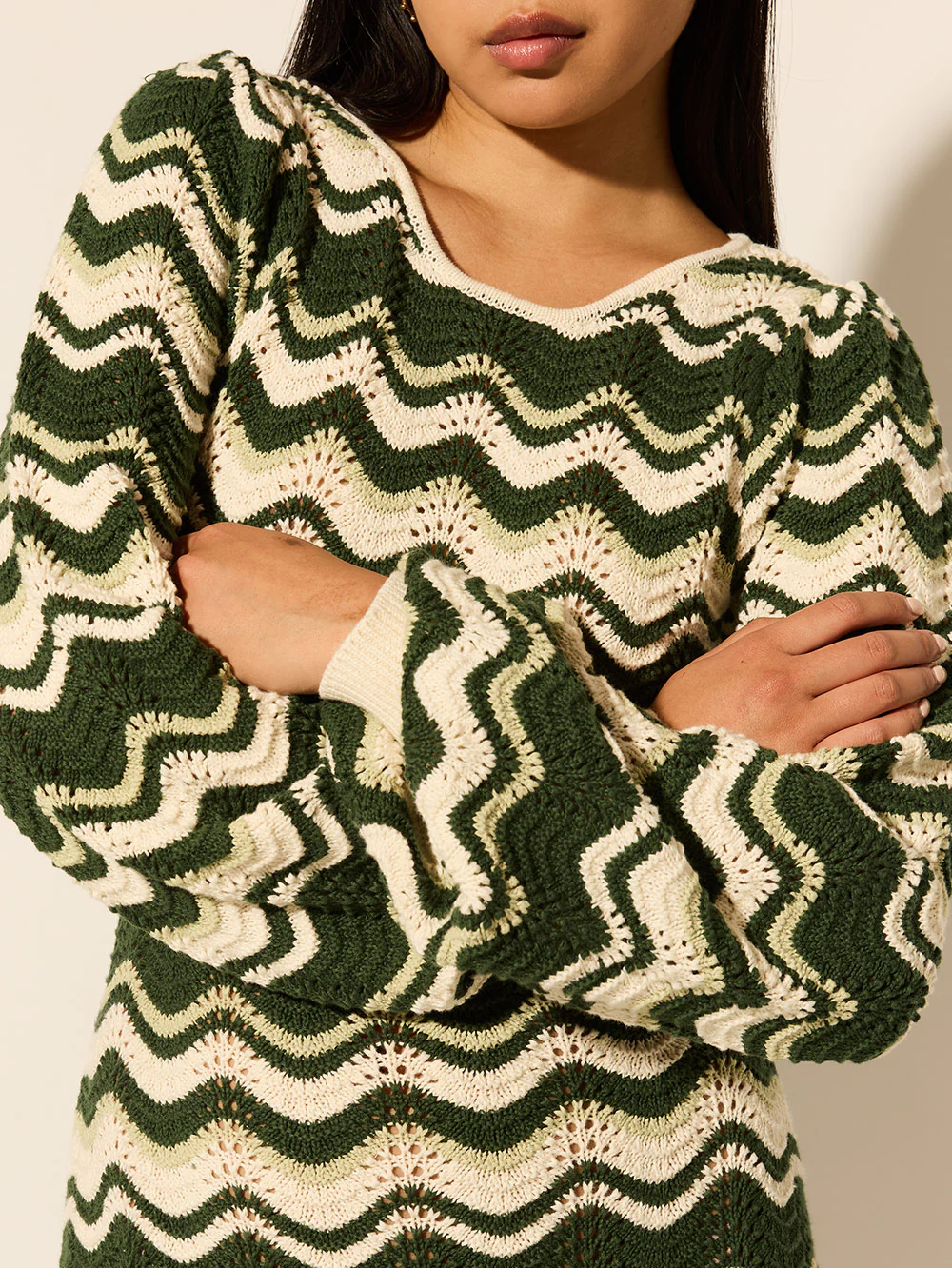 Marcella Knit Midi Dress - Image 4