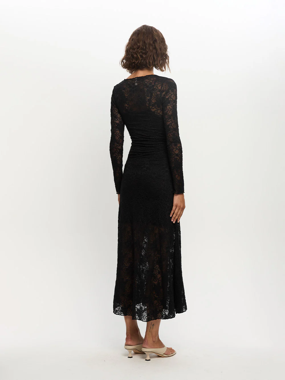 Marie Lace Maxi Dress - Image 3