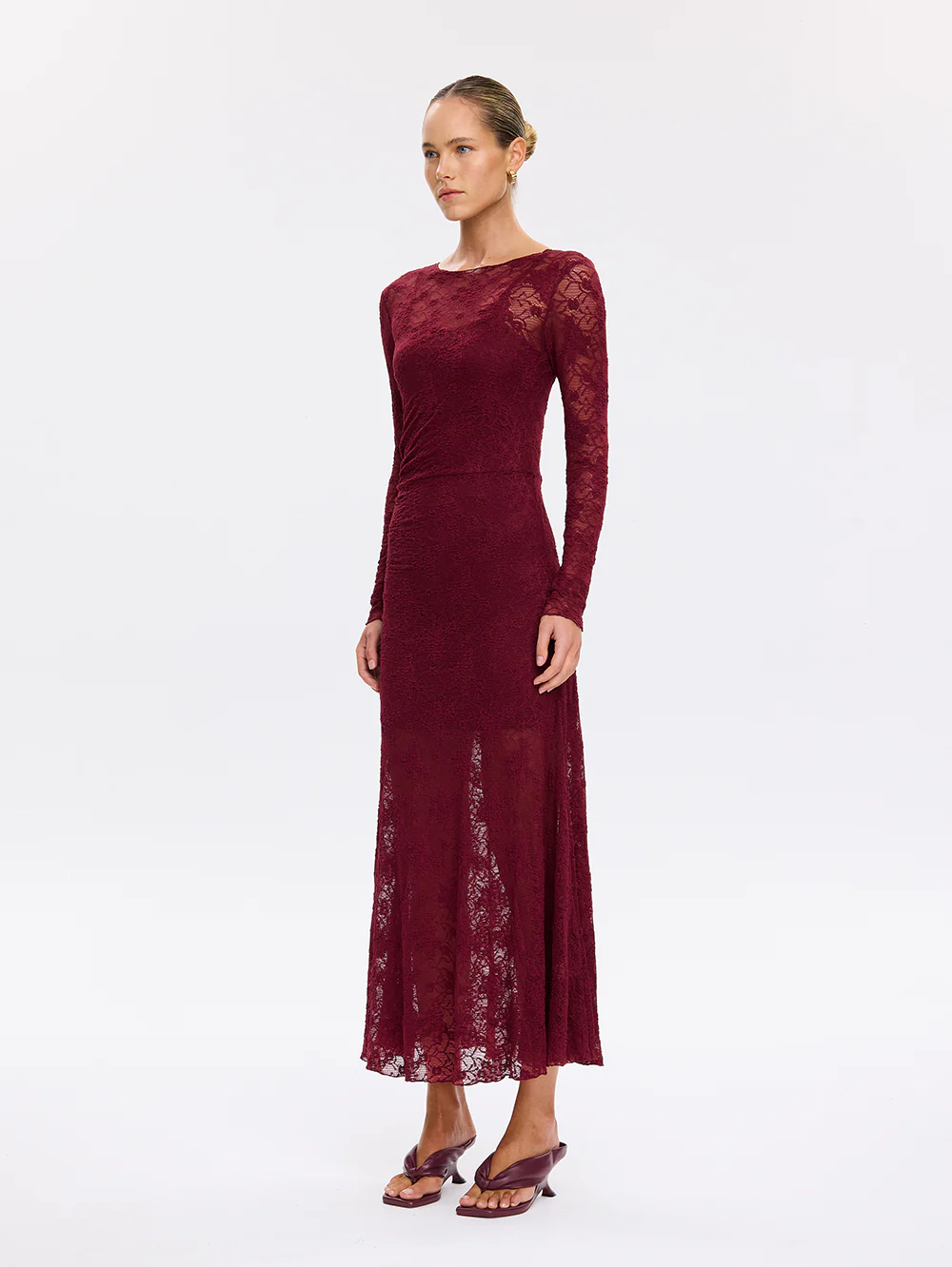 Marie Lace Maxi Dress - Image 3