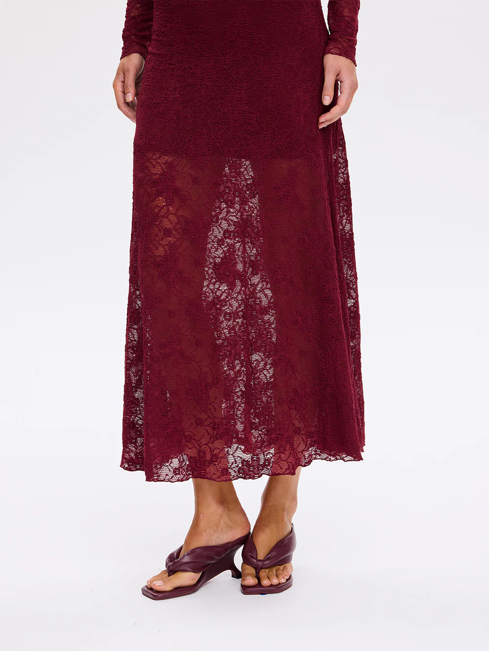 Marie Lace Maxi Dress - Image 7