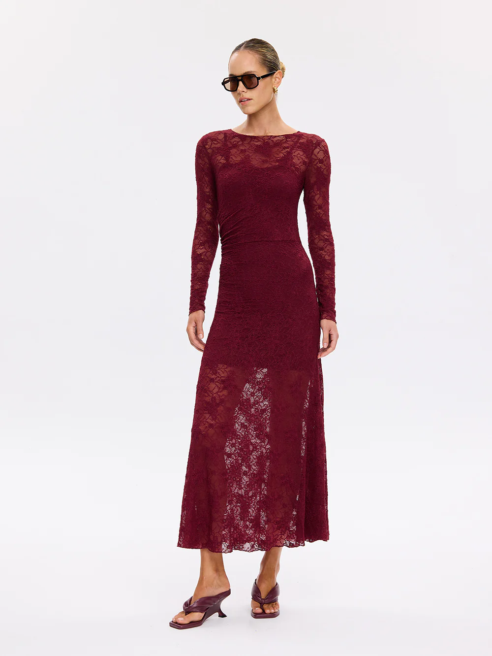 Marie Lace Maxi Dress - Image 9