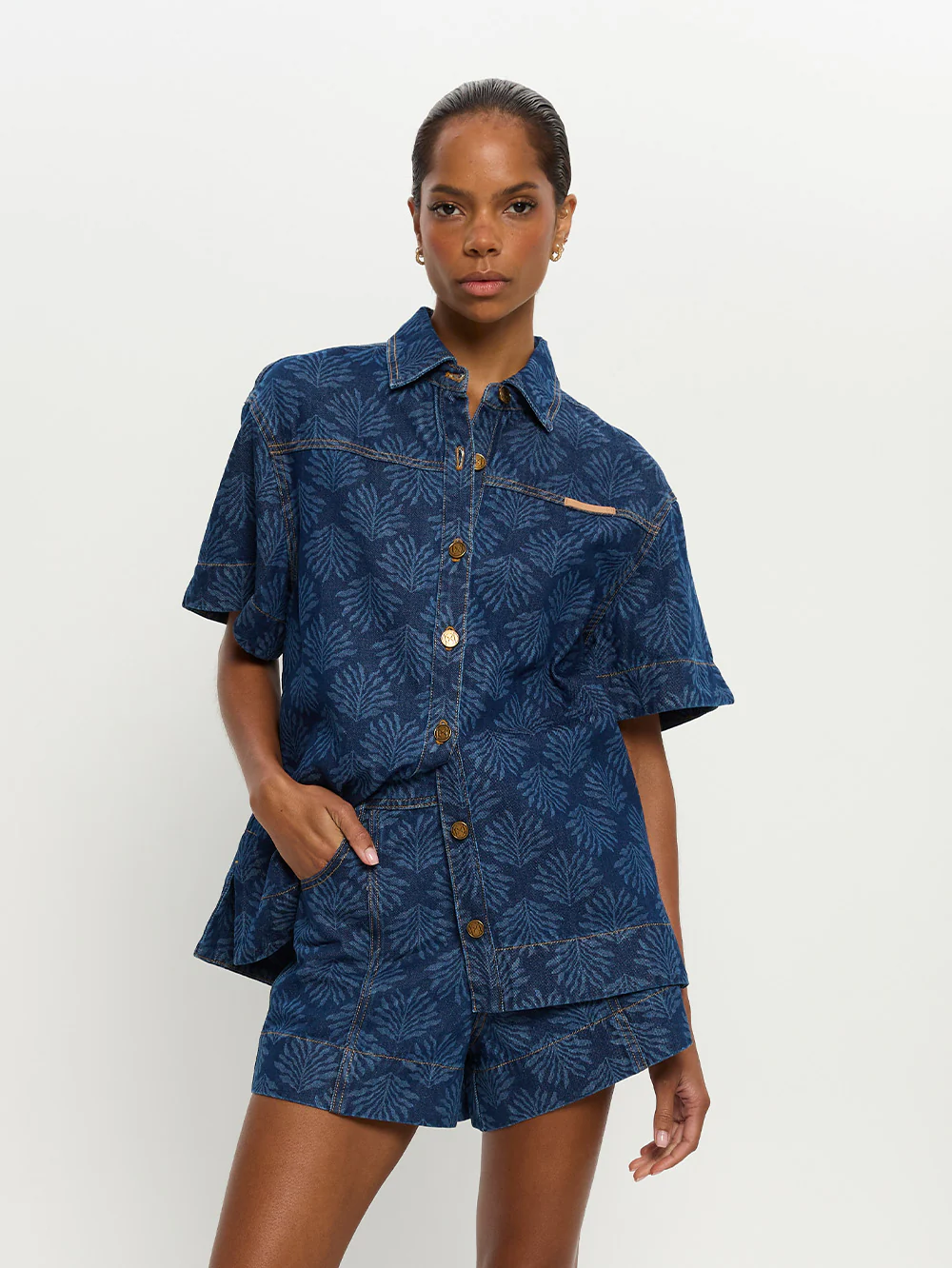 Marla Denim Shirt - Image 6