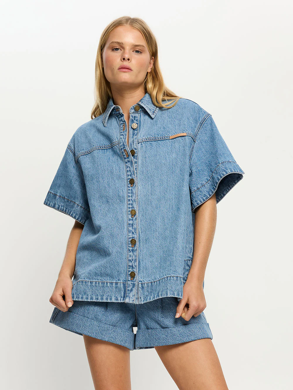 Marla Denim Shirt - Image 6