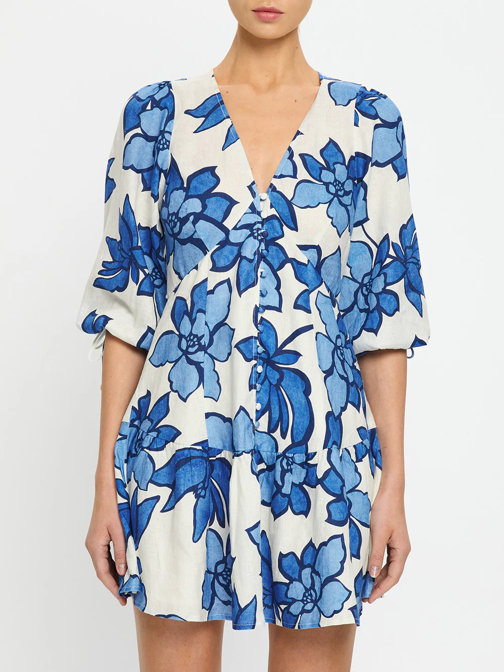 Marnie Sleeved Mini Dress - Image 6
