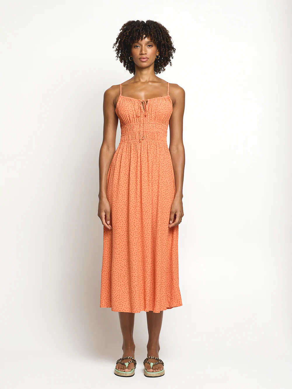 Milana Strappy Midi Dress - Image 2