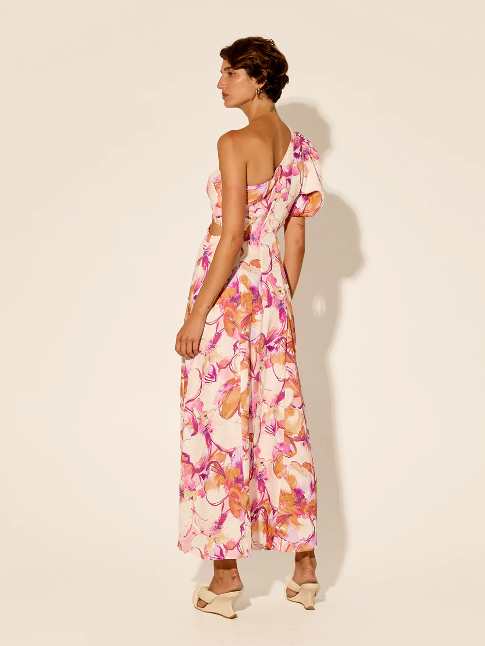 Nadia Cut Out Midi Dress - Image 3