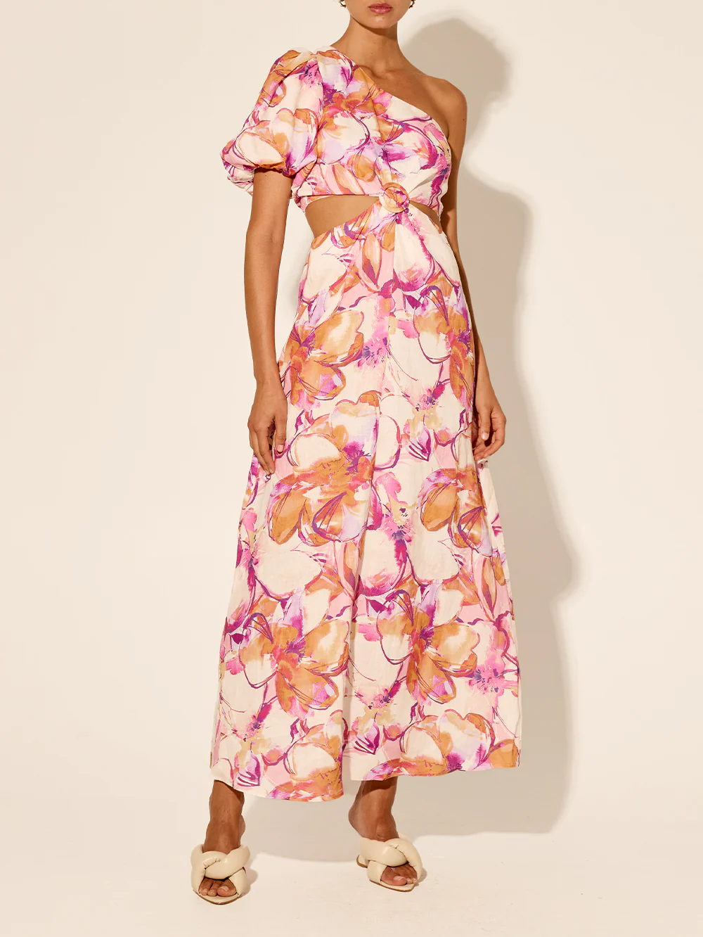 Nadia Cut Out Midi Dress - Image 5