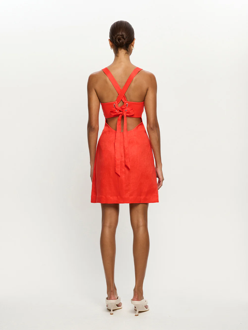 Nala Tie Back Mini Dress - Image 3