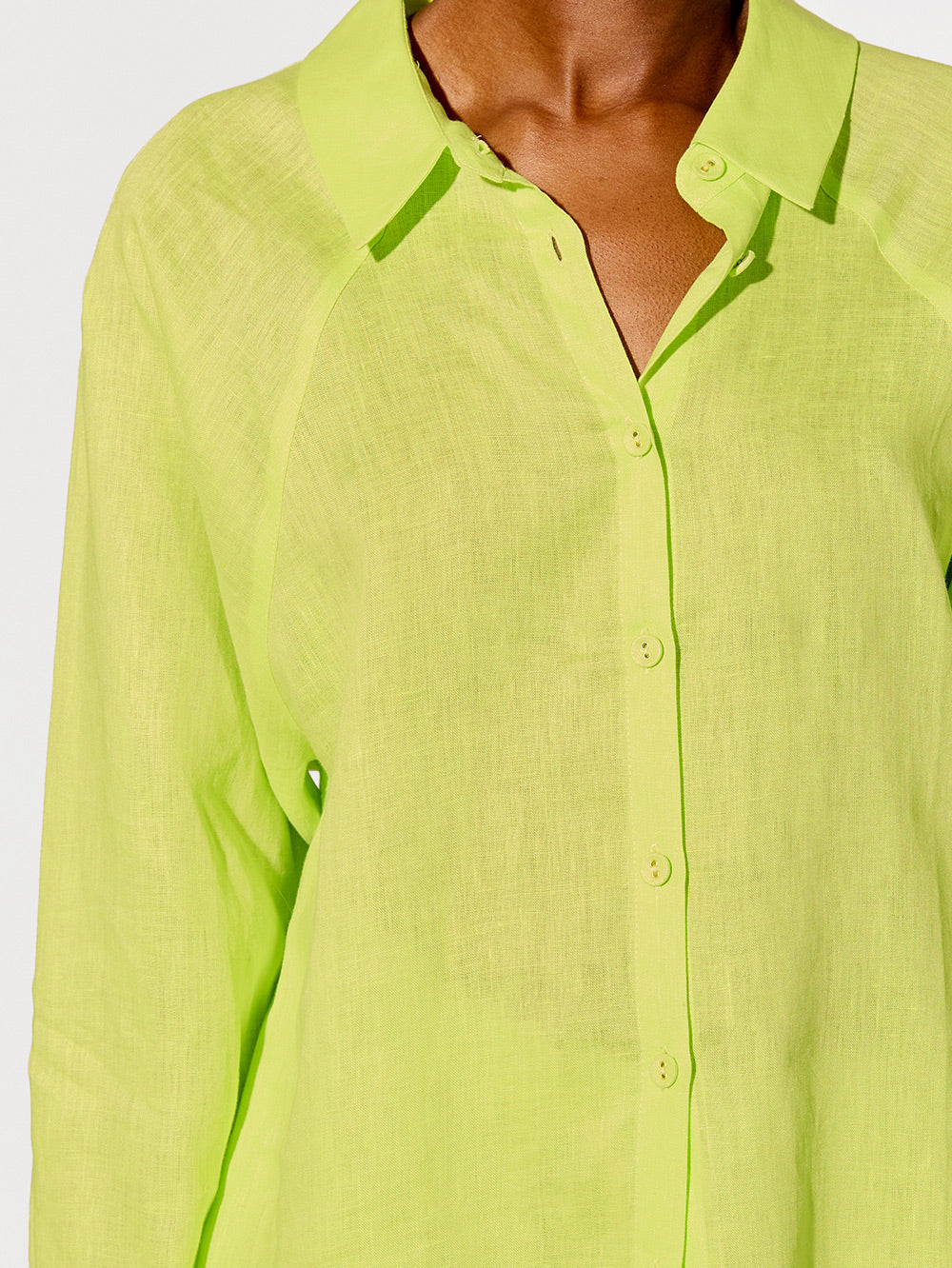 Nikita Shirt - Lime - Image 5