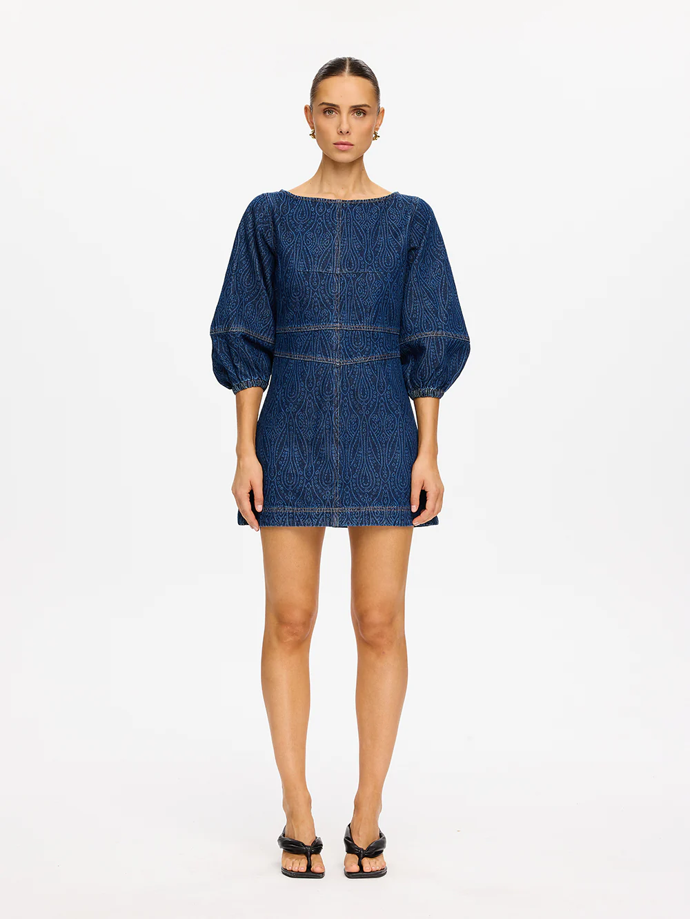 Nixie Denim Mini Dress