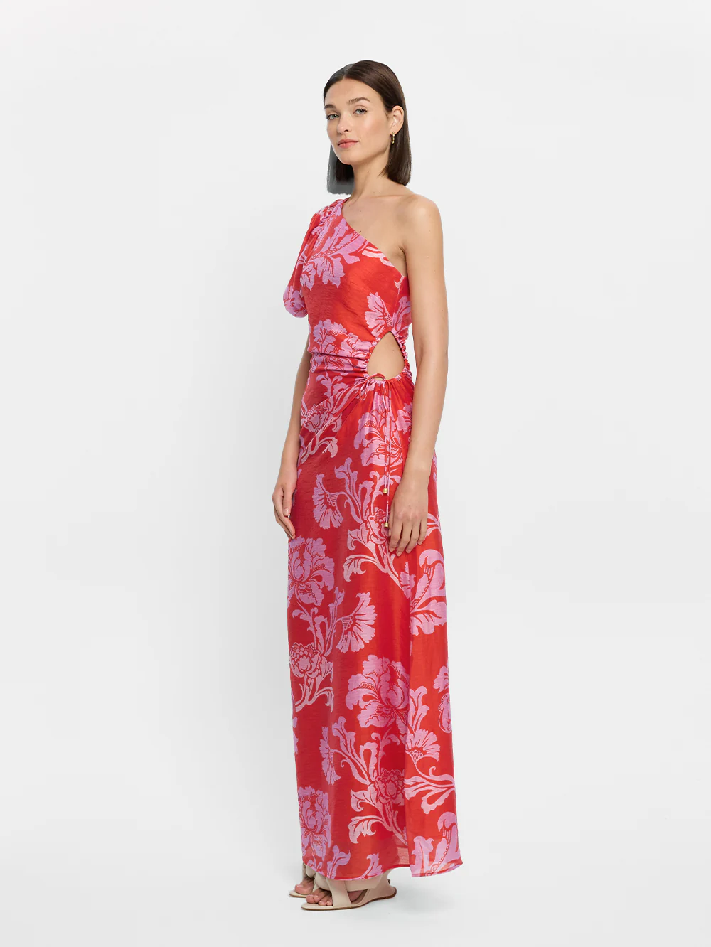 Olina One Shoulder Maxi Dress - Image 3