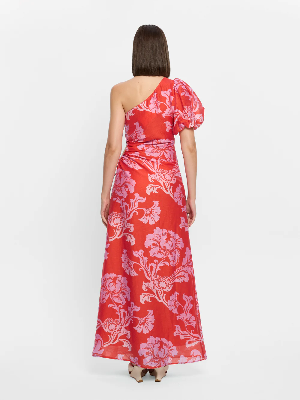 Olina One Shoulder Maxi Dress - Image 4