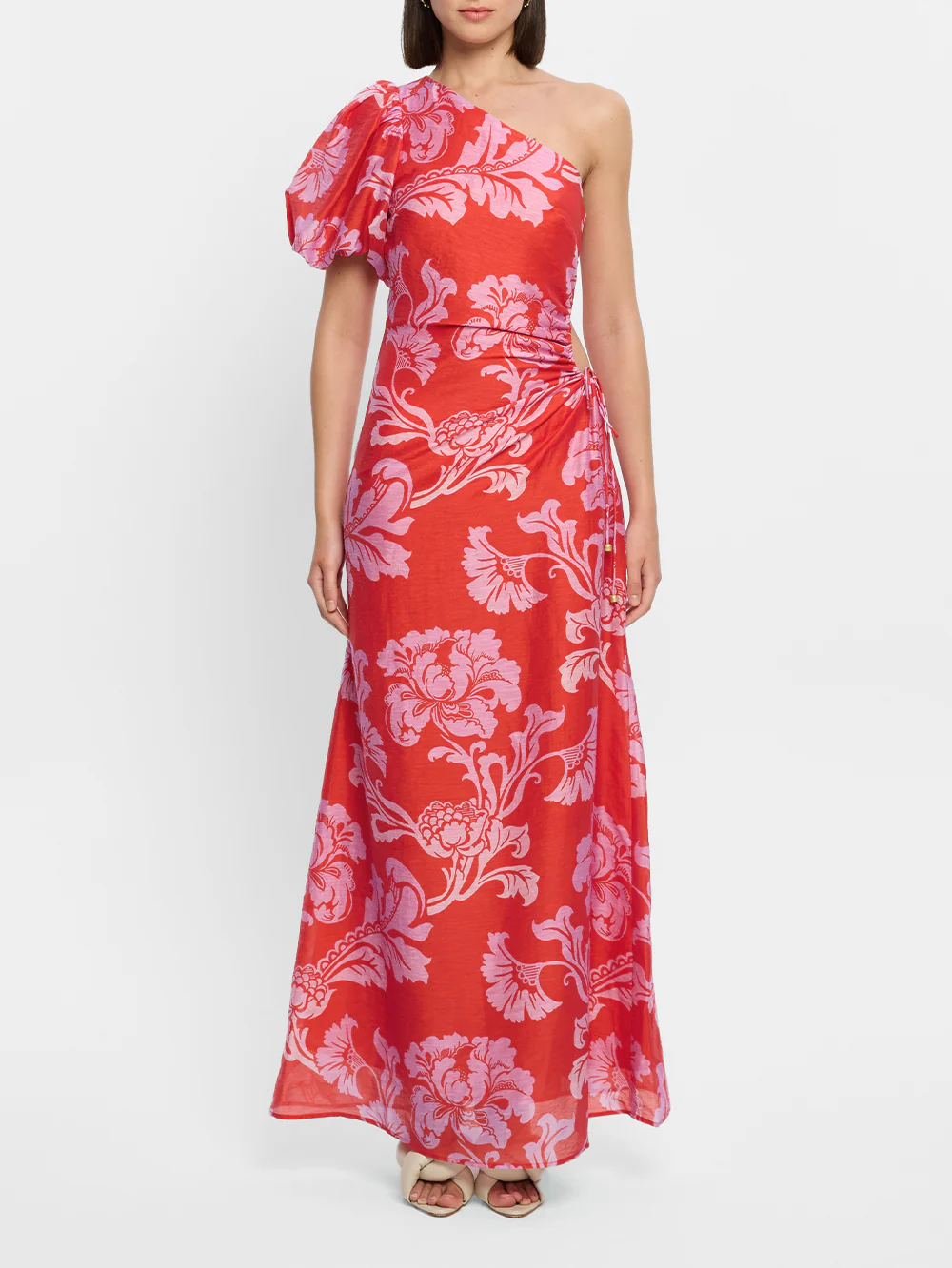 Olina One Shoulder Maxi Dress - Image 6