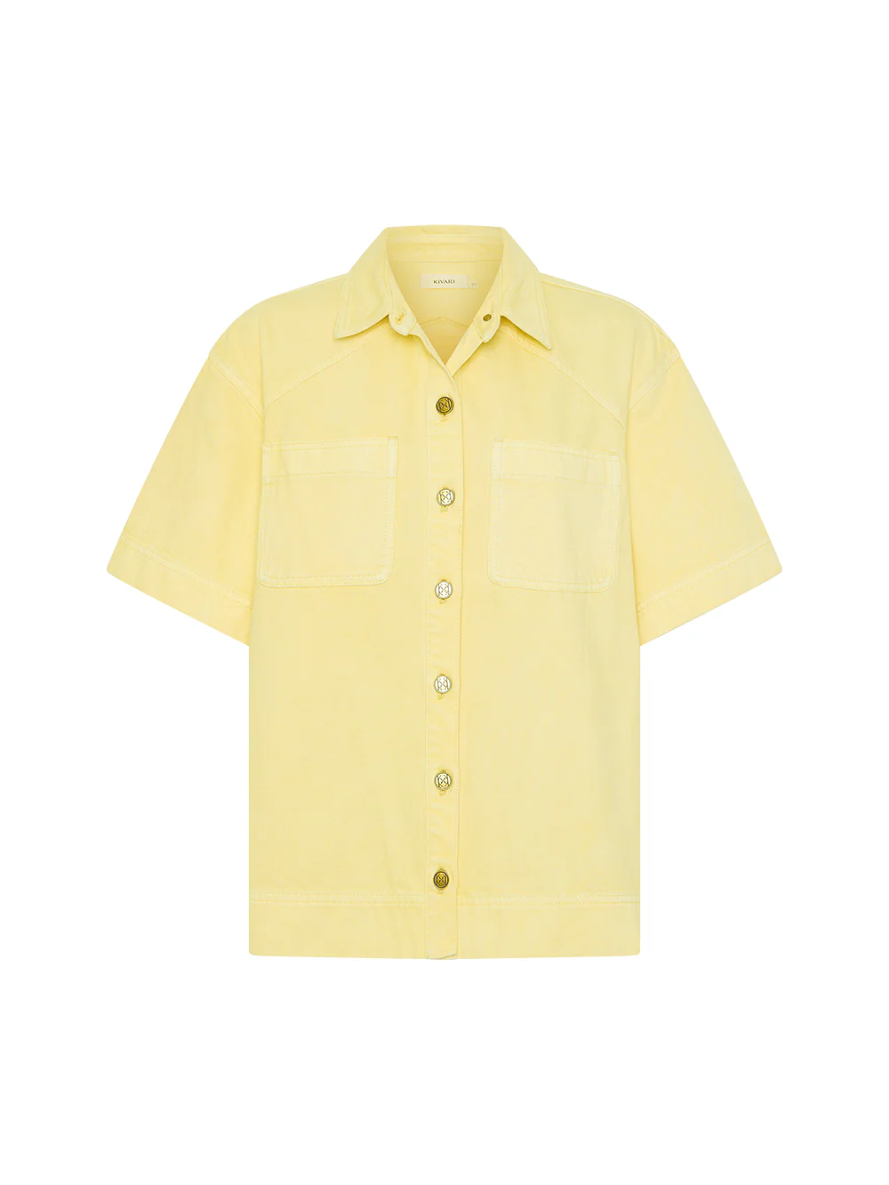 Paloma Denim Shirt - Butter - Image 10