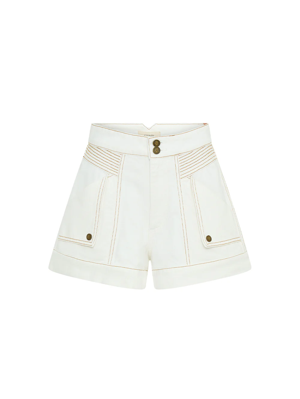 Paloma Denim Short - White - Image 7