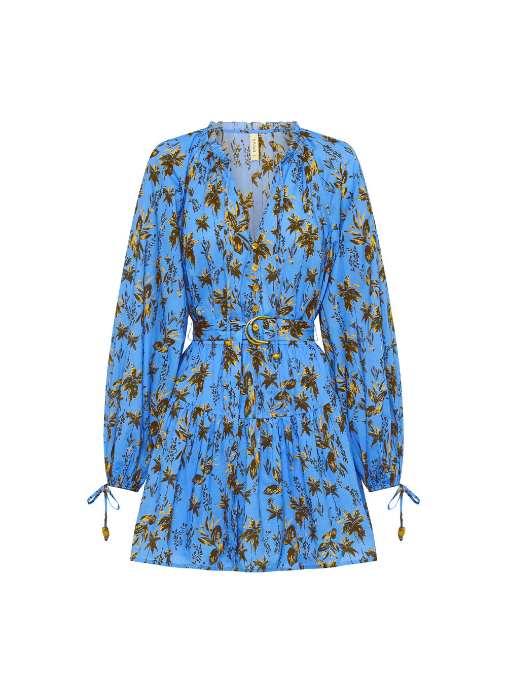 Paola Sleeved Mini Dress - Image 6