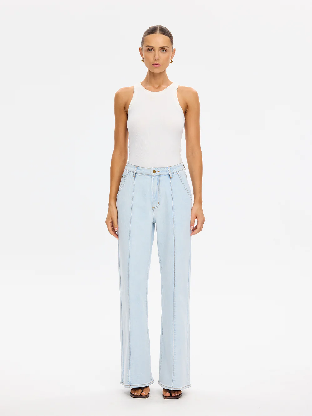 Parker Wide Leg Denim Jean