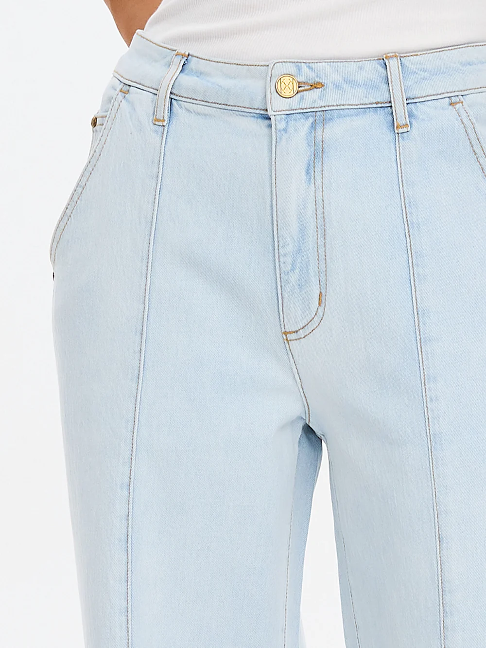 Parker Wide Leg Denim Jean - Image 5