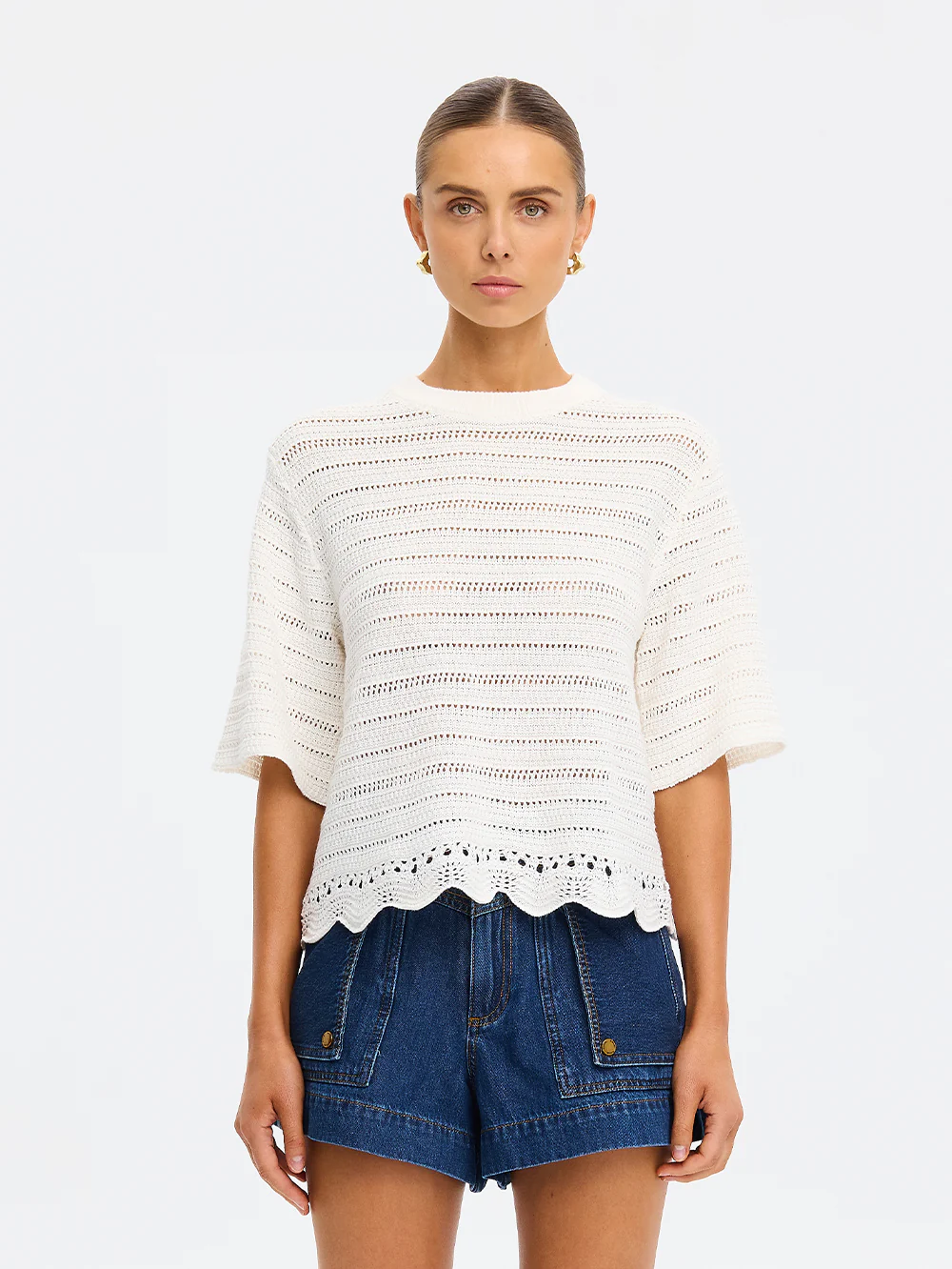 Poppy Knit Tee