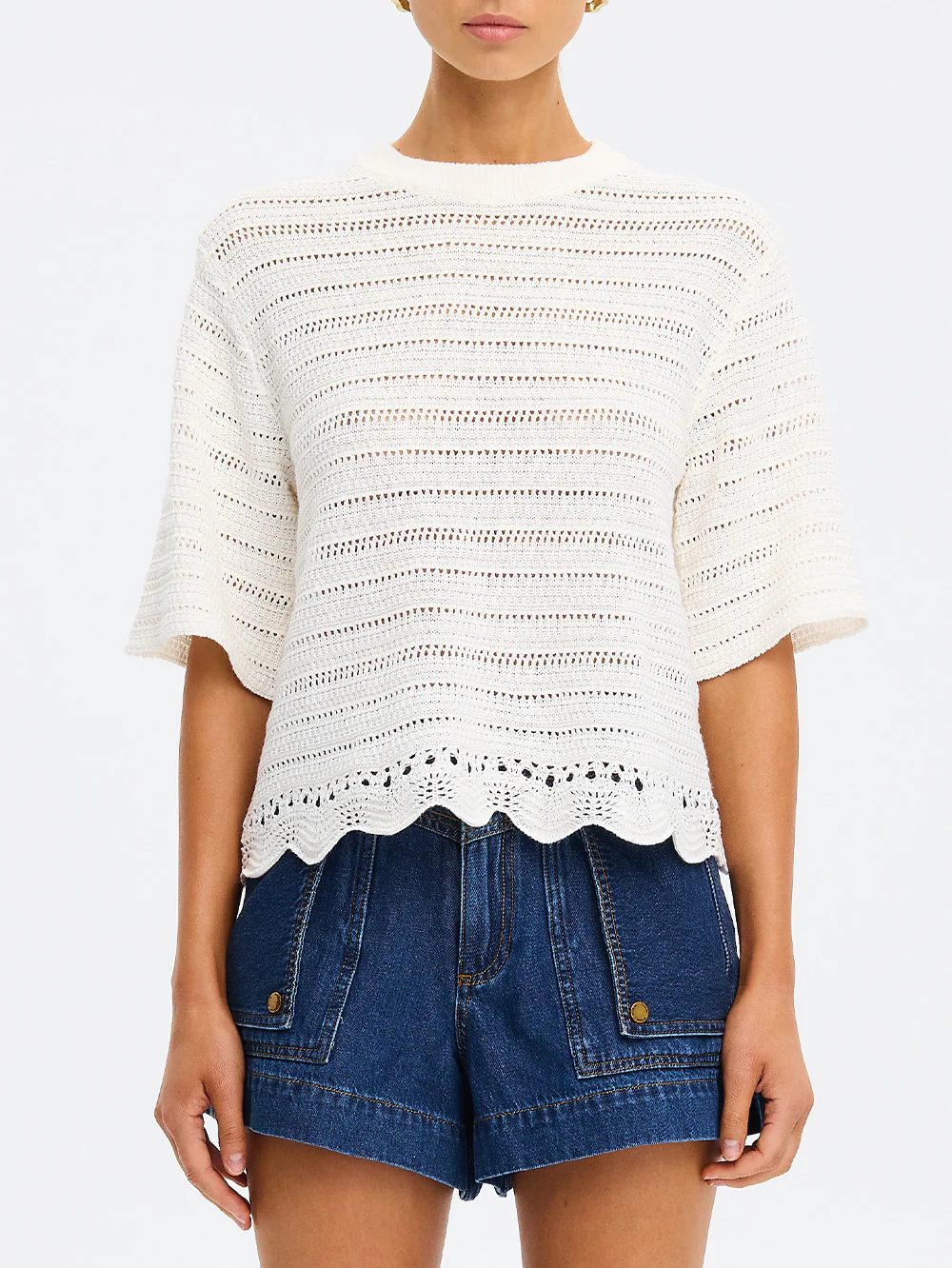 Poppy Knit Tee - Image 5