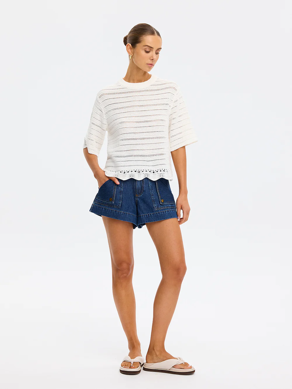 Poppy Knit Tee - Image 6