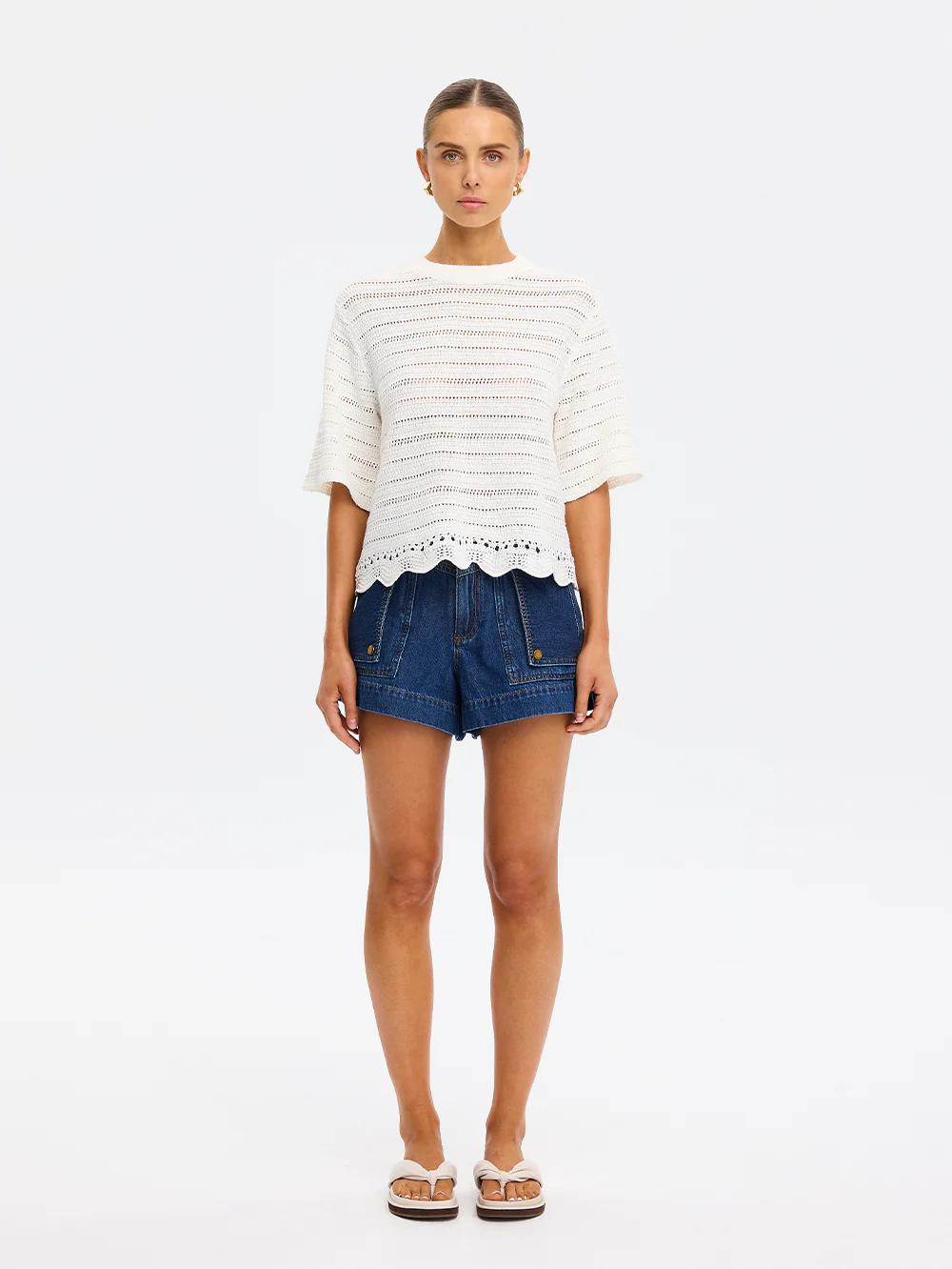 Poppy Knit Tee - Image 7