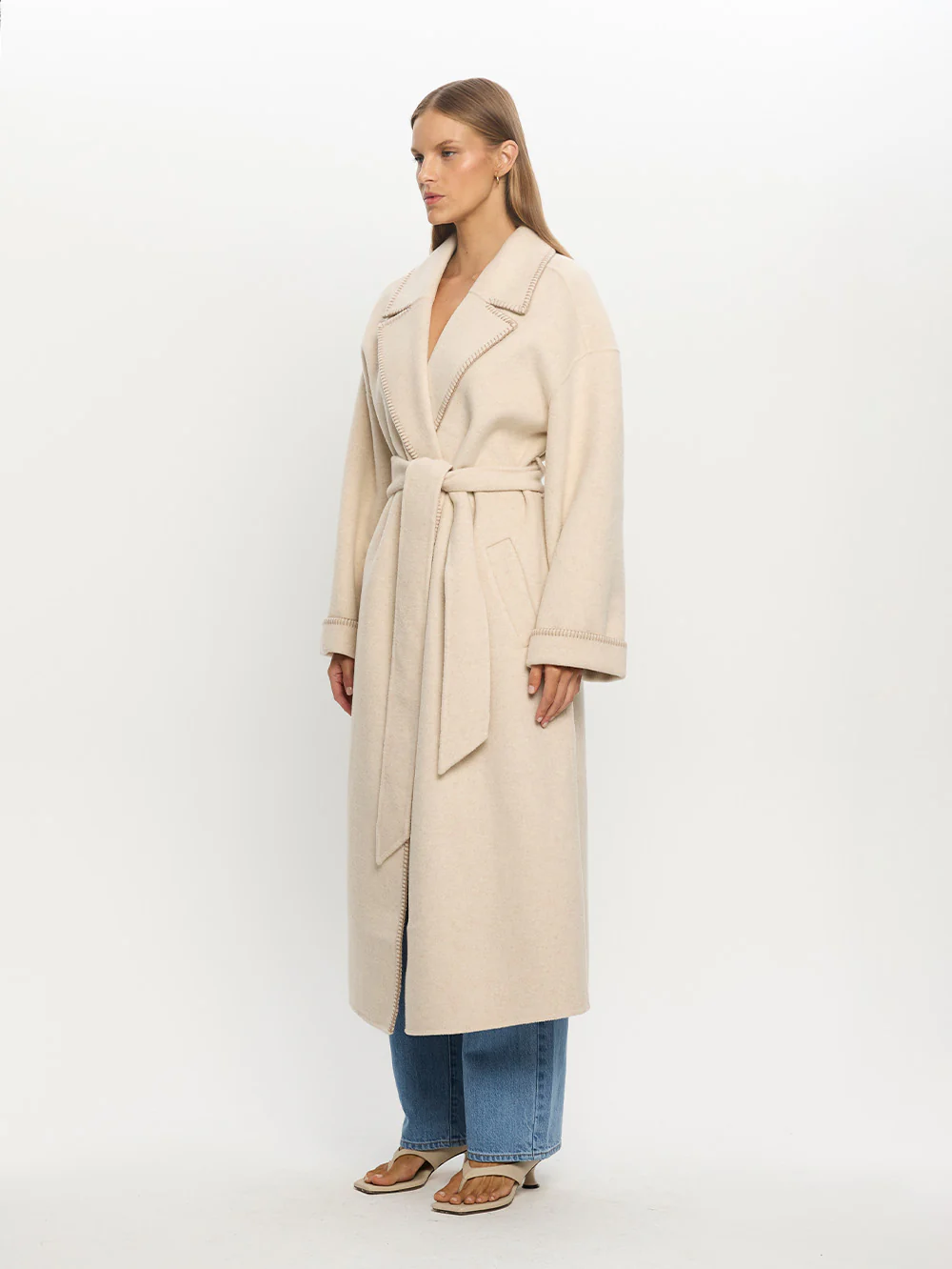 Raegan Wool Blend Coat - Image 3