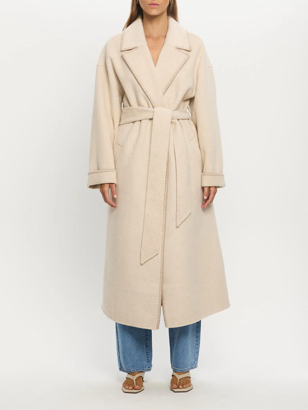 Raegan Wool Blend Coat - Image 7