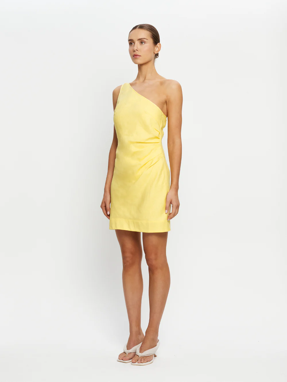 Romina One Shoulder Mini Dress - Image 2