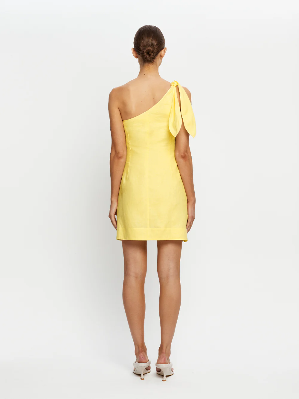 Romina One Shoulder Mini Dress - Image 3