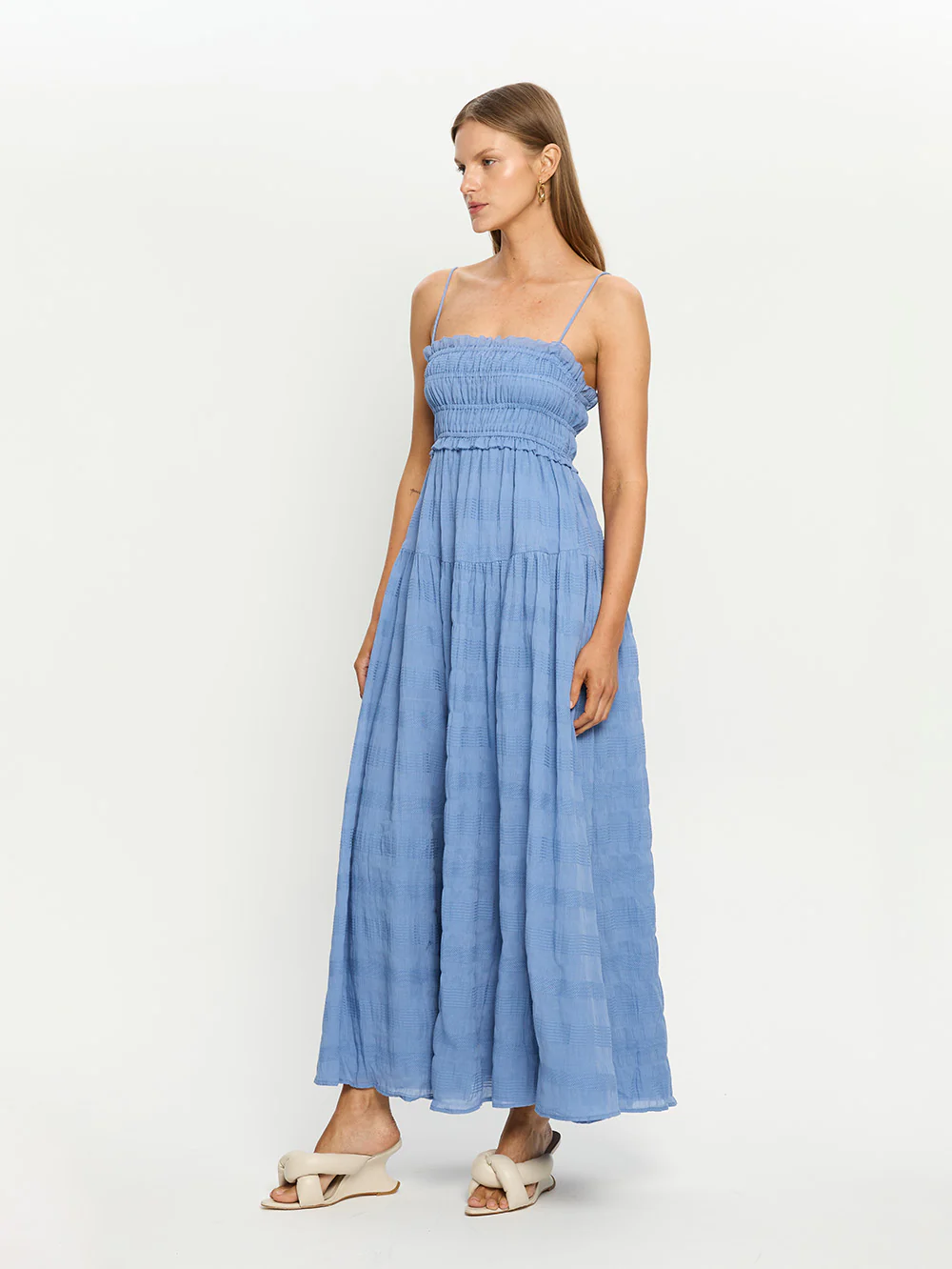 Rylan Maxi Dress - Blue - Image 2