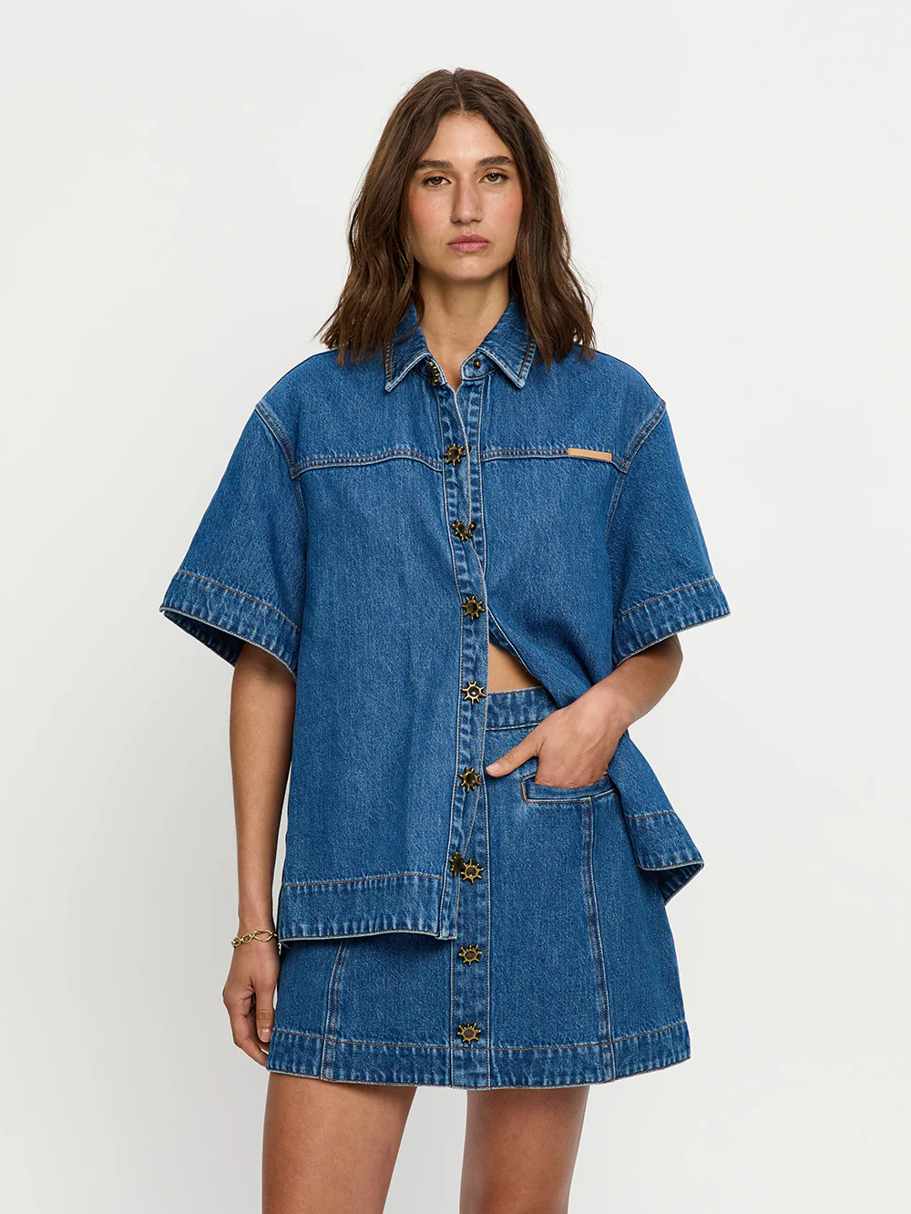 Shea Denim Skirt - Image 6