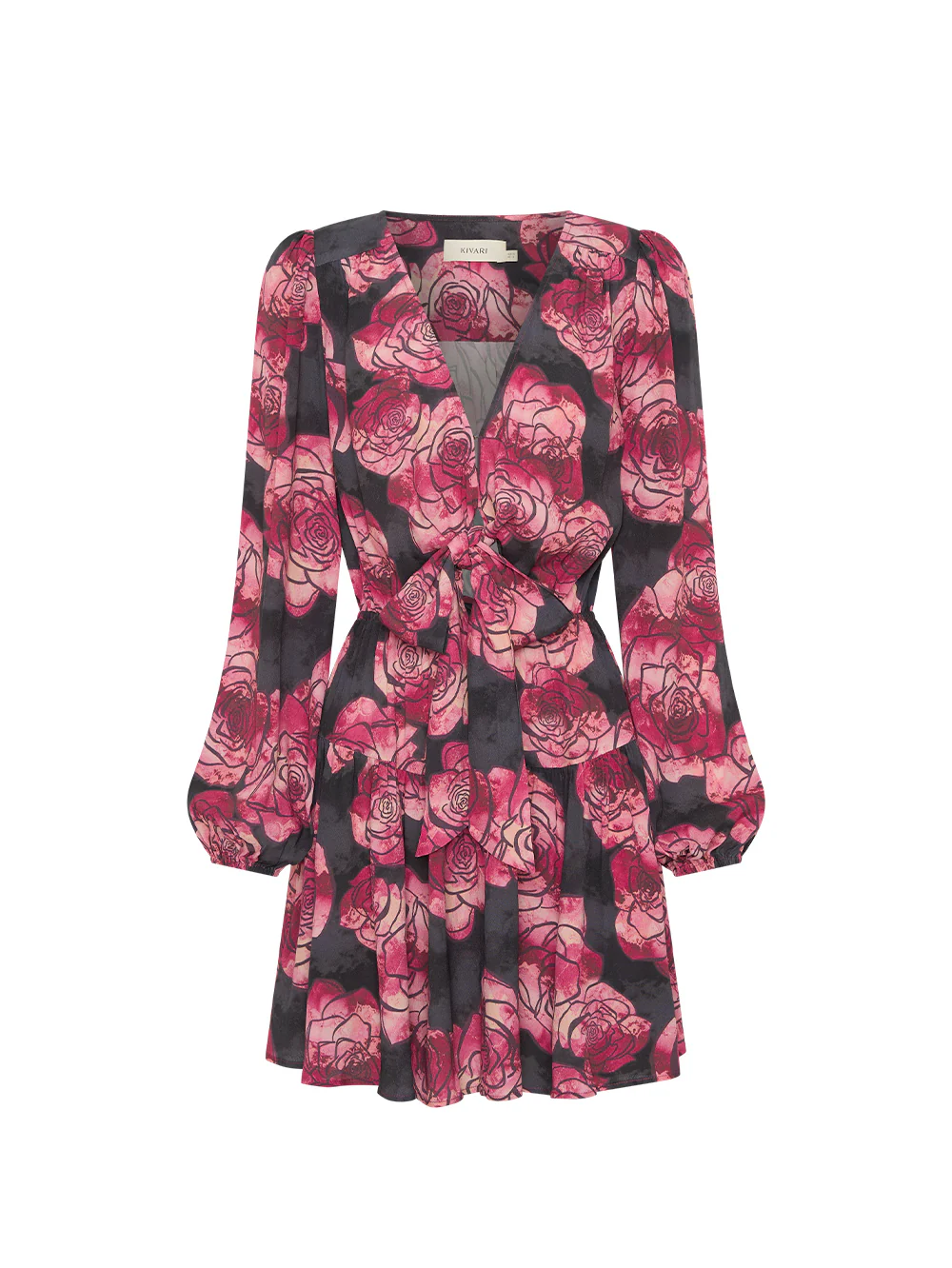 Shia Tie Front Mini Dress - Image 7