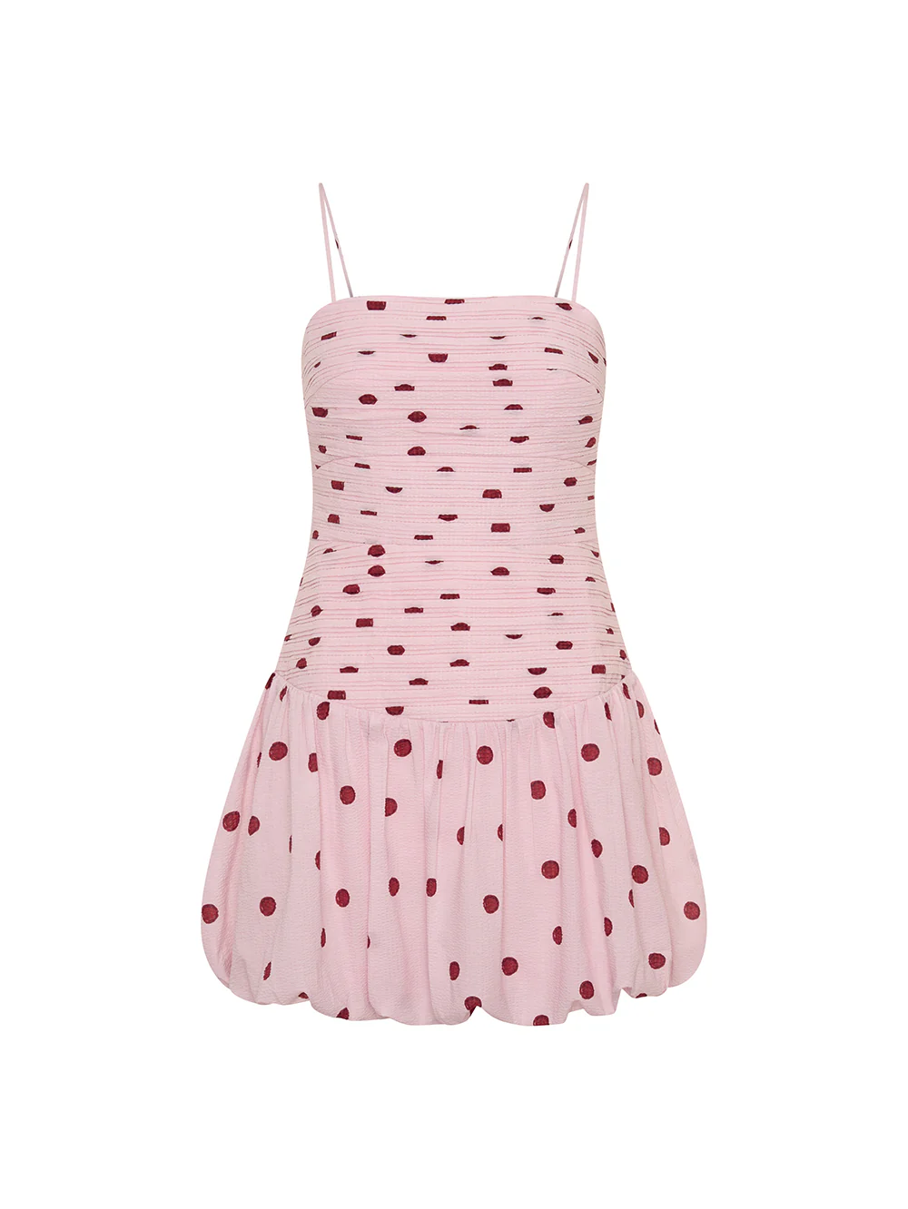 Sia Bubble Hem Mini Dress - Image 10