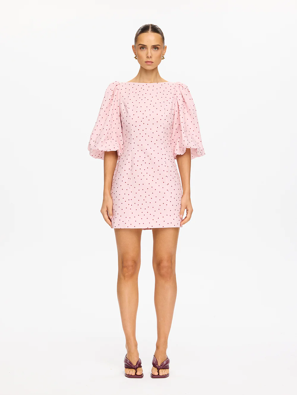 Sia Bubble Sleeve Mini Dress - Image 7