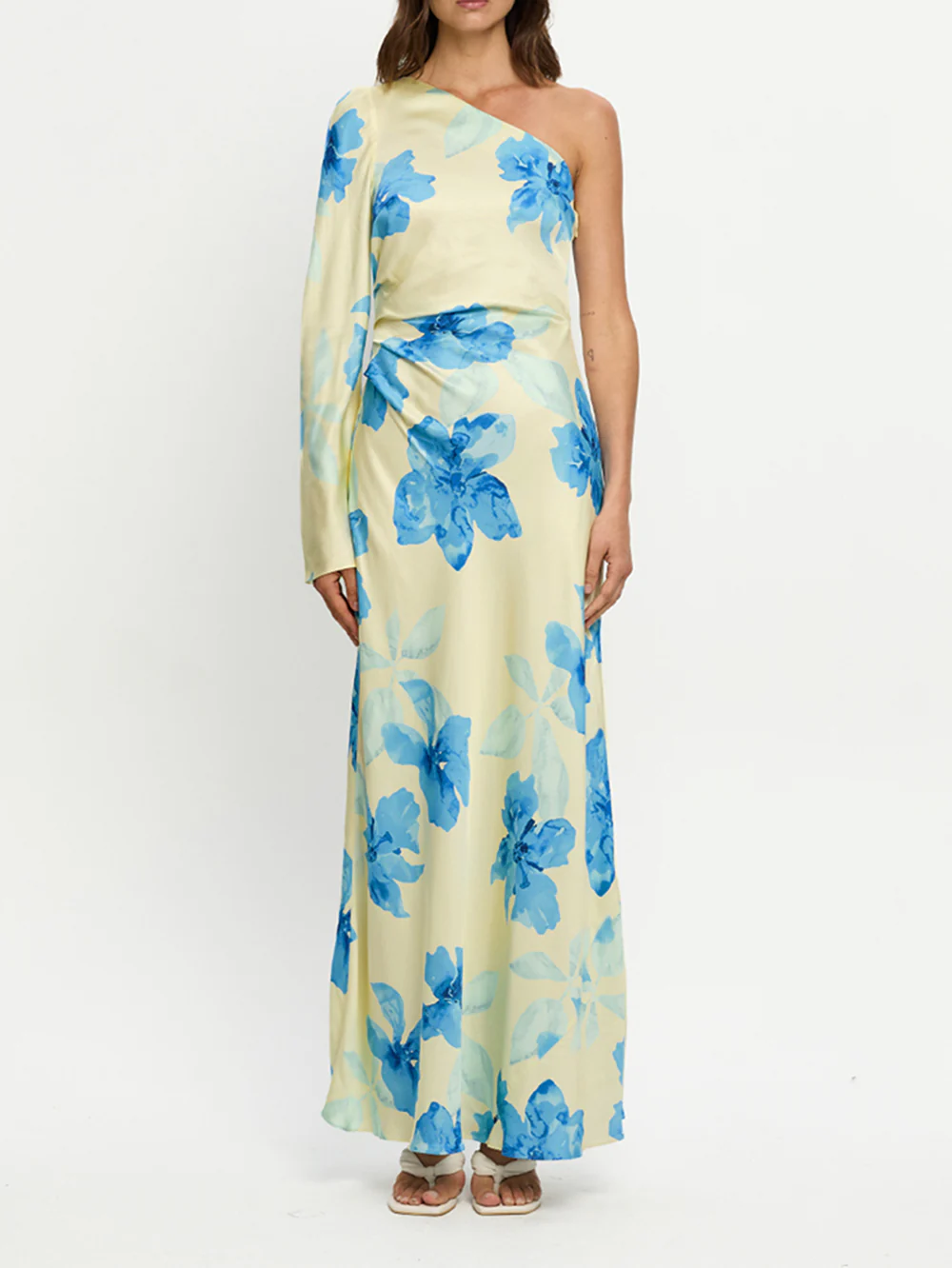 Sophie One Sleeve Maxi Dress - Image 6