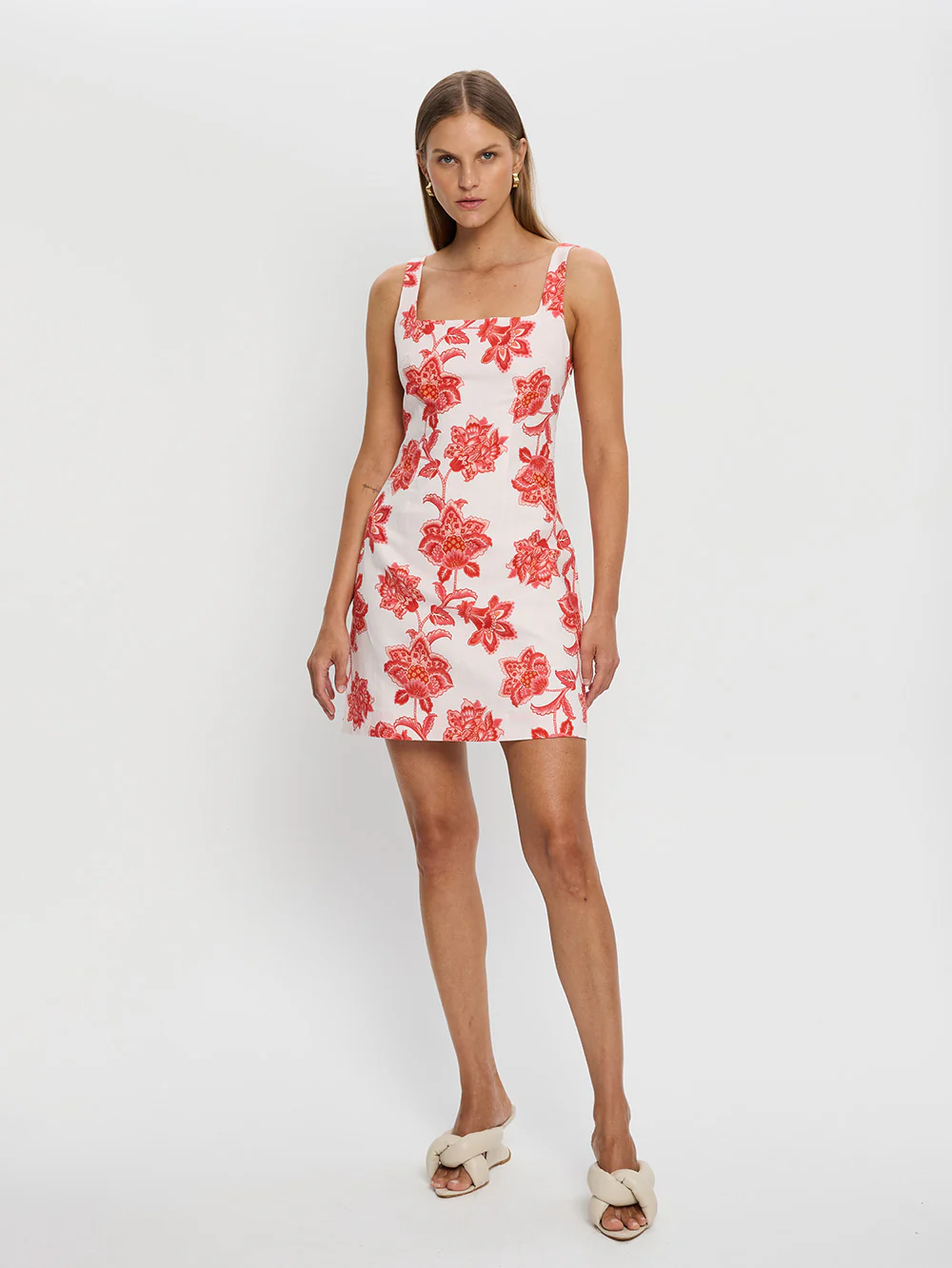 Stellar Square Neck Mini Dress - Image 2