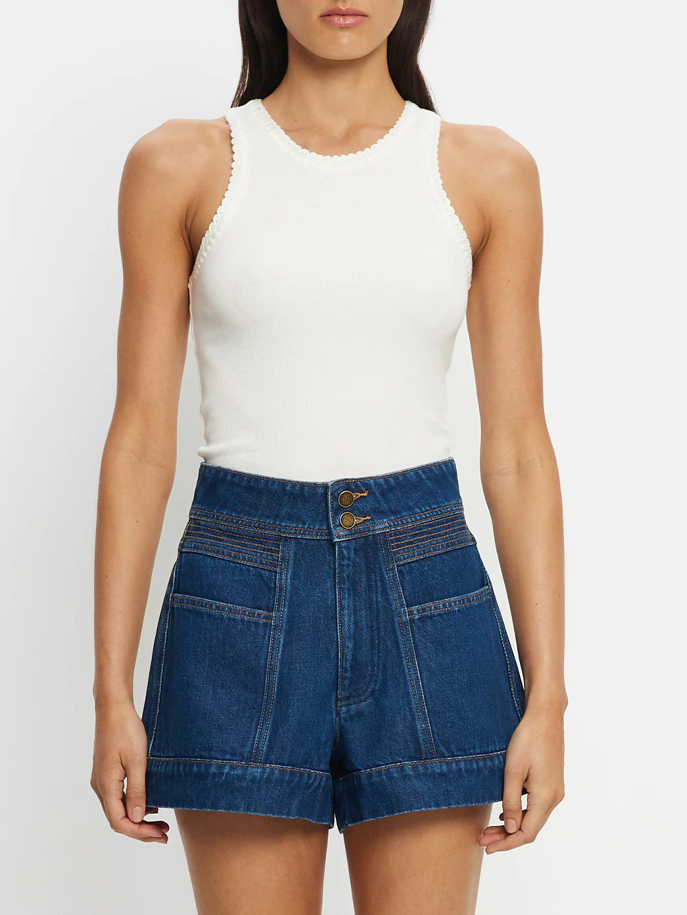Tallulah Crochet Edge Tank - Image 5